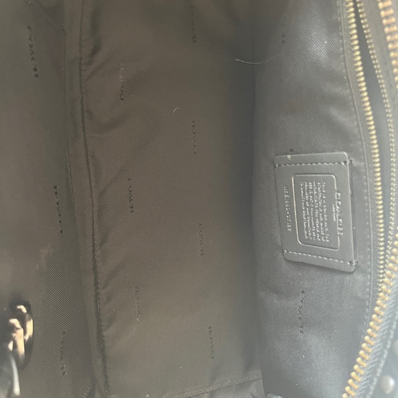 HTF Coach Dreamer 36 With Chelsea Tattoo Fringes Black 37122 EUC - Picture 9 of 15